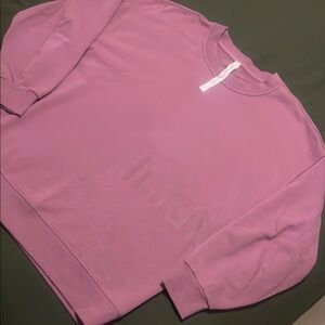 Lululemon Athletica Purple/ Pink Crew Neck Sweater